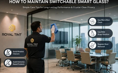 How to maintain Switchable Glass?